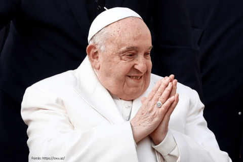 Részvétnyílvánító könyvek nyílnak Azerbajdzsánban Ferenc pápa halála kapcsán