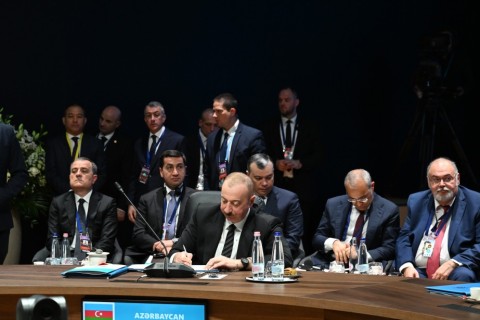 Budapesten aláírták a Türk Államok Szervezete államfőinek informális csúcstalálkozójáról szóló nyilatkozatot