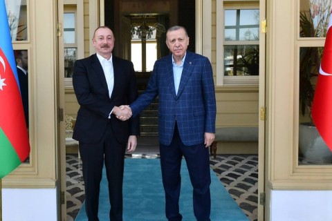 Recep Tayyip Erdogan levélben köszöntötte Ilham Aliyevet Azerbajdzsán függetlenségi napja alkalmából