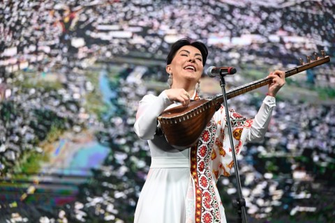 Koncertet tartottak a Heydar Aliyev Központ parkjában a Nemzeti Megmenekülés Napja alkalmából