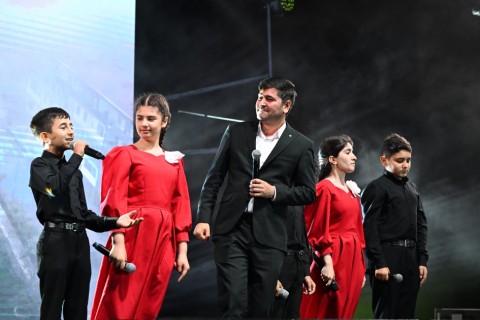 Koncertet tartottak a Heydar Aliyev Központ parkjában a Nemzeti Megmenekülés Napja alkalmából