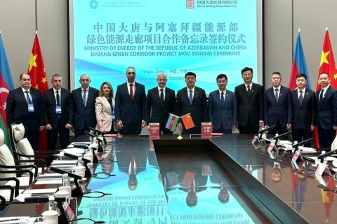 Kínai energetikai vállalattal kötött együttműködési megállapodást  Azerbajdzsán