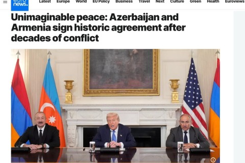 Washingtonban történelmi békemegállapodást írt alá Azerbajdzsán és Örményország