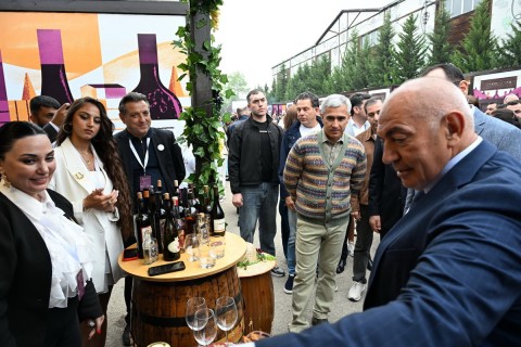 Szőlő- és Borfesztivál nyílt Azerbajdzsán Samahijában – FOTÓ