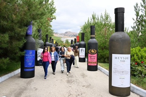 Szőlő- és Borfesztivál nyílt Azerbajdzsán Samahijában – FOTÓ