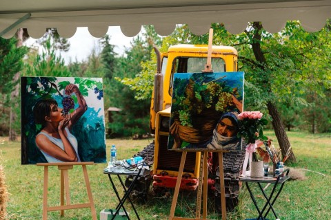 Szőlő- és Borfesztivál nyílt Azerbajdzsán Samahijában – FOTÓ