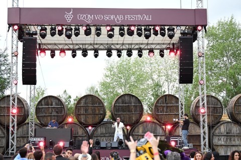 Szőlő- és Borfesztivál nyílt Azerbajdzsán Samahijában – FOTÓ