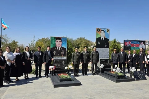 Megemlékezések zajlottak az Azerbajdzsáni Hadseregben az Anım Napja alkalmából