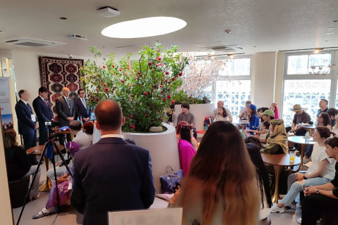 Fuad Muradov találkozott a japániai azerbajdzsáni közösséggel – FOTÓ