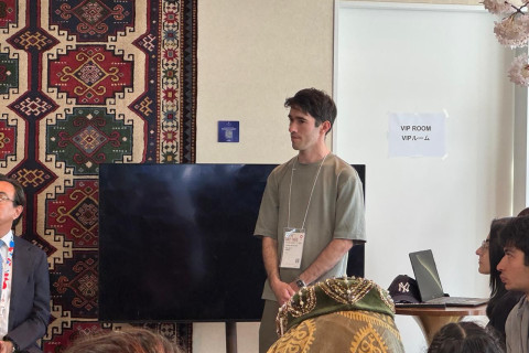 Fuad Muradov találkozott a japániai azerbajdzsáni közösséggel – FOTÓ