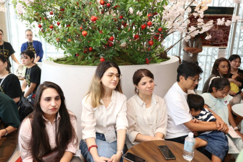 Fuad Muradov találkozott a japániai azerbajdzsáni közösséggel – FOTÓ