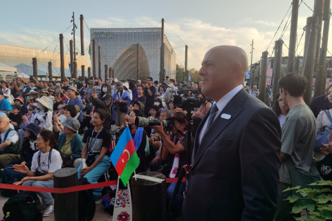 Fuad Muradov találkozott a japániai azerbajdzsáni közösséggel – FOTÓ