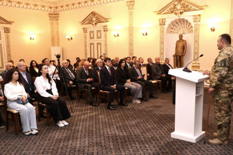 Az Azerbajdzsáni Győzelemnek szentelt ünnepséget tartottak a Diaszpóraügyi Állami Bizottságban – FOTÓ