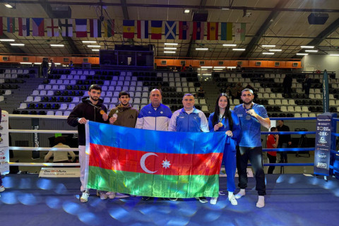 Azərbaycáni ökölvívók érmeket szereztek egy magyarországi tornán – FOTÓ