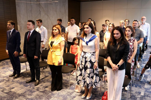 Az azerbajdzsáni diaszpóra Szlovéniában új együttműködési irányokat vitatott meg - FOTÓK
