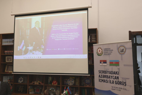 Belgrádban az azerbajdzsáni diaszpóra tevékenységének új irányairól tárgyaltak – FOTÓK