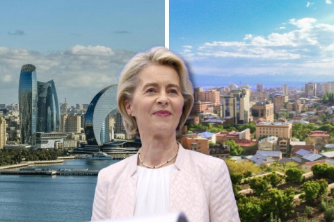 Ursula von der Leyen bakui és jereváni látogatásának eltérő súlya
