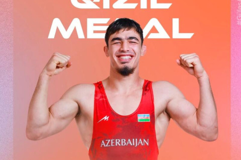 Azeri birkózó aranyérmet nyert a budapesti rangsorversenyen