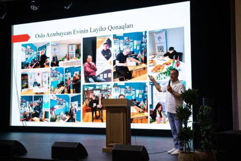 A világ azerbajdzsáni fiataljai megismerkedtek az Azerbajdzsán Házak projektjeivel – FOTÓ