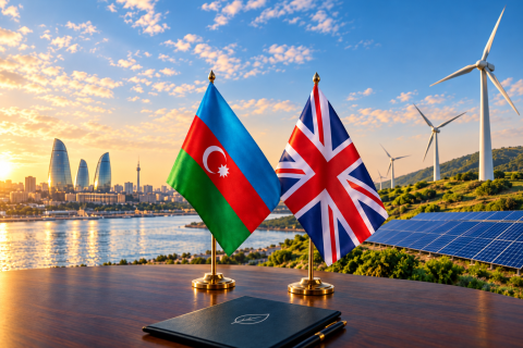 A zöldenergia Baku és London kapcsolatainak új pillérévé válik